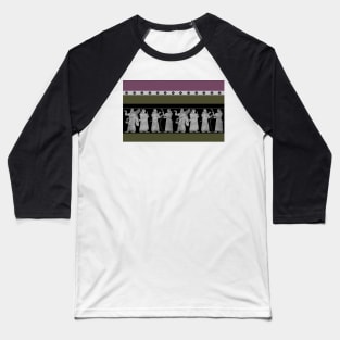 Anunnaki and the Assyrian Flag Baseball T-Shirt